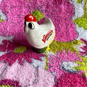 Vintage rare Knotts Berry Farm chicken souvenir tooth pick holder